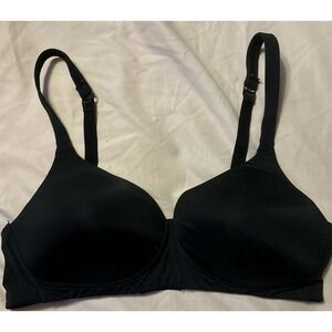 Dreamfit Women's Black Underwire Full Coverage Bra, Size‎ 38B